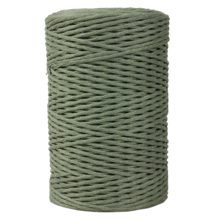 Mia Mote™ Classic Line Sznurek bawełniany skręcany do makramy 2mm Serpentin