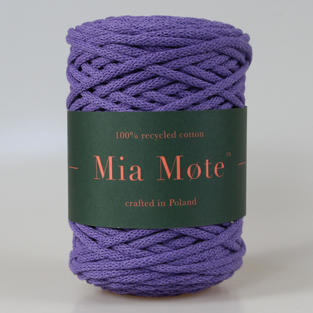 Mia Mote™ Thinny Line sznurek bawełniany 3mm amethyst