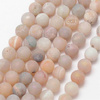 Agat Druzy Peachpuff Grade A Kamień Jubilerski kula 6mm 
