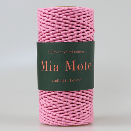 Mia Mote™ Petit Line  Outlet CUT Sznurek pleciony bawełniany 2mm Morganite