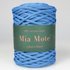 Sznurek poliestrowy płaski 3 mm bez rdzenia – do torebek i makramy, Niebieski | Rhodisite | Mia Mote™ ByBag