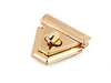 Zapięcie do Torebki klasyczne obrotowe złote 47x50mm