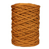 Sznurek poliestrowy płaski 5 mm bez rdzenia – do torebek i makramy, Bursztynowy | Amber | Mia Mote™ ByBag