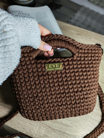 Mia Mote™ ByBag Line Sznurek Poliestrowy płaski bez rdzenia ciemny brązowy czekolada 5mm