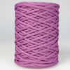 Sznurek poliestrowy płaski 5 mm bez rdzenia – do torebek i makramy, Fioletowy Jagodowy | Rose Beryl | Mia Mote™ ByBag
