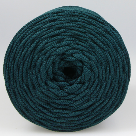 Sznurek poliestrowy płaski 5 mm bez rdzenia – do torebek i makramy, Malachitowy | Malachite Fluorite | Mia Mote™ ByBag