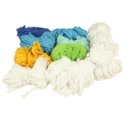 Outlet / Sznurek Bawełniany Skręcany / do Makramy / Classic Eco Line / mix / 2/3/5 mm / 200g [620]