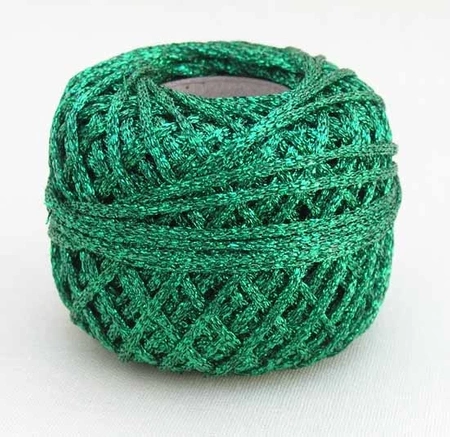 Sznurek Metalizowany dekoracyjny pakowy Stilon zielony 2mm 50m