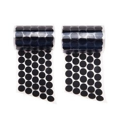 Rzep samoprzylepny okrągły na rolce czarny 10mm