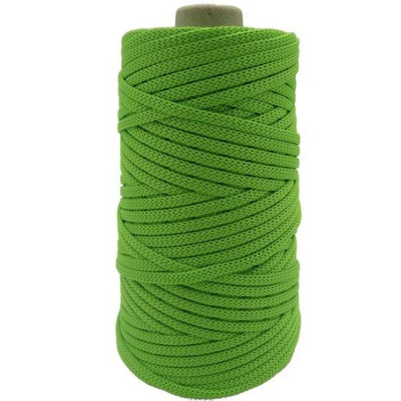 Mia Mote™ ByBag Line Sznurek Poliestrowy płaski bez rdzenia ciemny zielony butelkowy 5mm
