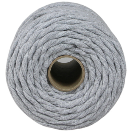 Mia Mote™ Classic Line Sznurek bawełniany skręcany do makramy 5mm  Striped flint