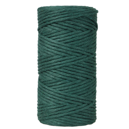 Sznurek bawełniany skręcany do makramy Lavish Emerald 3mm