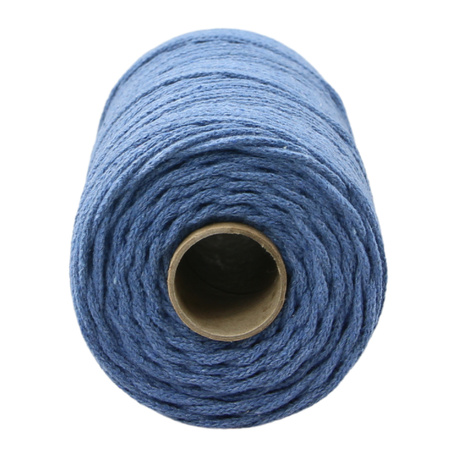 Mia Mote™ Petit Line OUTLET CUT  Sznurek pleciony bawełniany 2mm Lapis Lazuli