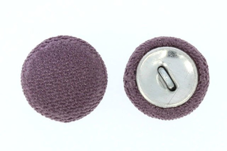 Guziki Tapicerskie Oblekane Obciągane Welur Flok AVILA A21 Fioletowy 20mm R32 10szt