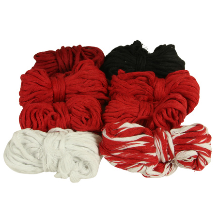 Outlet / Sznurek Bawełniany Skręcany / do Makramy / Classic Eco Line / mix / 2/3/5 mm / 200g [567]