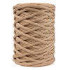 Sznurek poliestrowy płaski 5 mm bez rdzenia – do torebek i makramy, Karmelowy | Aragonite | Mia Mote™ ByBag