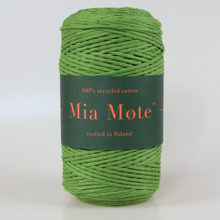 Mia Mote™ Classic Line Sznurek bawełniany skręcany do makramy 2mm fuchsyt