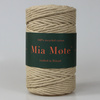 Mia Mote™ Classic Line Sznurek bawełniany skręcany do makramy 5mm moonstone