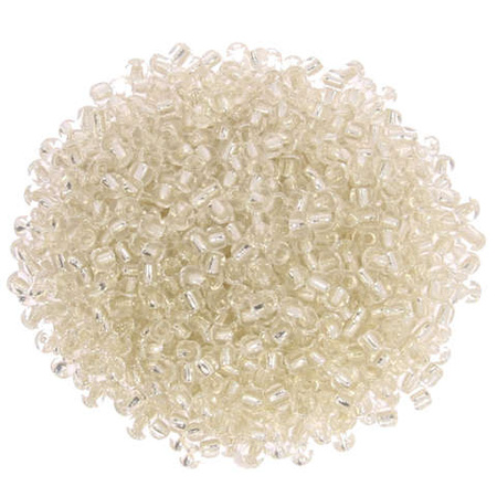 Koraliki paciorki szklane drobne seed beads do beadingu sutaszu 2mm dymny 