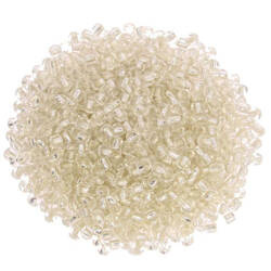Koraliki paciorki szklane drobne seed beads do beadingu sutaszu 2mm dymny 