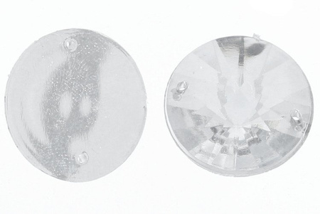 Kryształki Akrylowe Rivoli Silver 14mm
