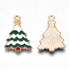 Zawieszka z Motywem Świątecznym Choinka 24mm