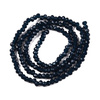 Koraliki Fasetowane Kryształki Szklane Rondelle Czarny 2.7x1.5mm