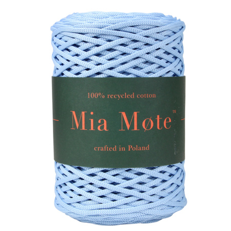 Mia Mote™ ByBag Line Sznurek Poliestrowy płaski bez rdzenia błękitny 3mm
