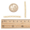 Łańcuszek Regulacyjny Przedłużka Złoty 50mm