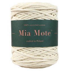 Mia Mote™ Thinny Line Sznurek bawełniany 3mm Citrine
