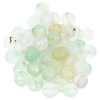 Agat Pale Green Kamień Jubilerski Fasetowany kula 6mm