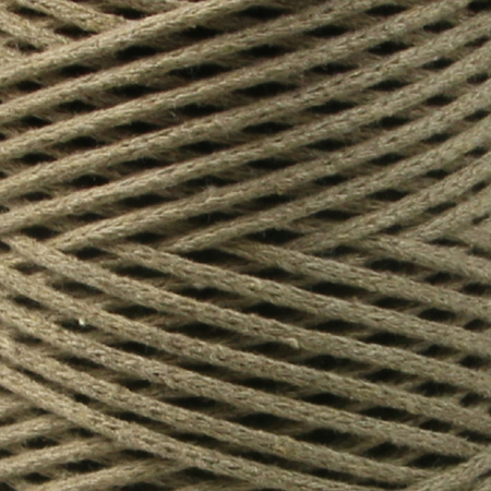 Mia Mote™ Petit Line Sznurek pleciony bawełniany 2mm Deep Sunestone