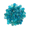 Agat Cyan Kamień Jubilerski Fasetowany kula 4mm