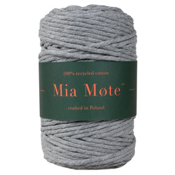 Mia Mote™ Lavish Line Sznurek bawełniany skręcany do makramy striped flint 5mm