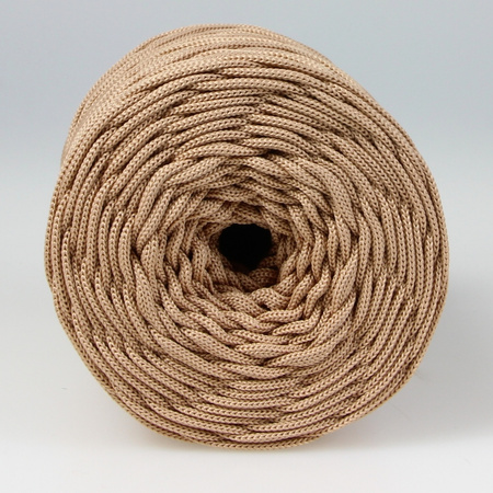 Mia Mote™ ByBag Line Sznurek Poliestrowy płaski bez rdzenia karmelowy 3mm