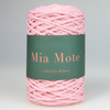 Mia Mote™ ByBag Line Sznurek Poliestrowy matowy płaski bez rdzenia jasny różowy 3mm