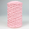 Mia Mote™ ByBag Line Sznurek Poliestrowy matowy płaski bez rdzenia pastelowy różowy 3mm