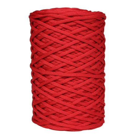 Mia Mote™ ByBag Line Sznurek Poliestrowy płaski bez rdzenia czerwony 3mm