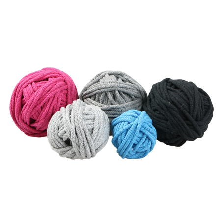 Outlet Thinny Line BALL CUT Sznurek bawełniany pleciony mix 5mm [457]