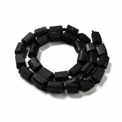 Turmalin Czarny - kamień ochrony i stabilizacji - Kolumna Fasetowany 10-20mm