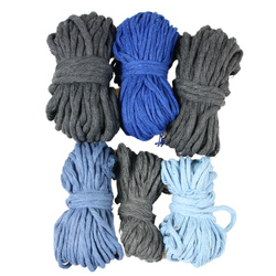 Outlet / Sznurek Bawełniany Skręcany / do Makramy / Classic Eco Line / mix / 2/3/5 mm / 200g