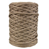 Mia Mote™ ByBag Line Lurex Sznurek Poliestrowy płaski bez rdzenia Beżowy ze złotą nitką 5mm