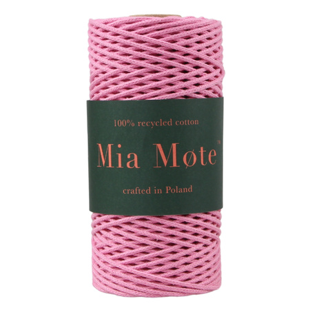 Mia Mote™ Petit Line  Outlet CUT Sznurek pleciony bawełniany 2mm Morganite