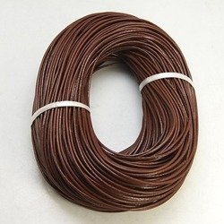 Rzemień Naturalny Skórzany Okrągły 2mm