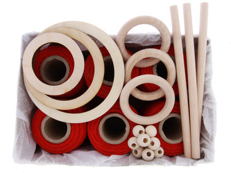 Duży zestaw do makramy dla początkujących