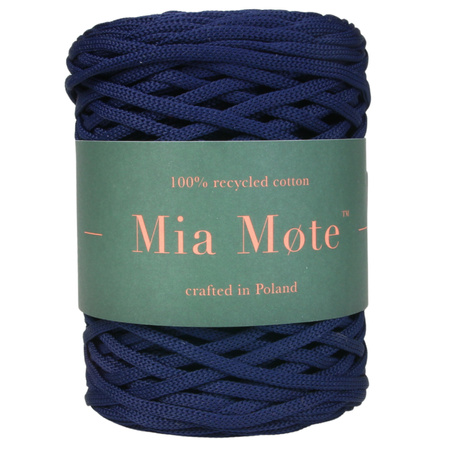 Mia Mote™ ByBag Line Sznurek Poliestrowy płaski bez rdzenia Star Shappire Granatowy 3mm