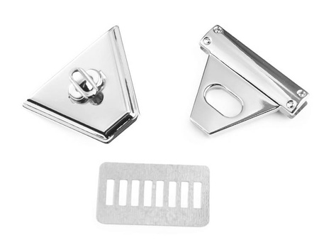 Zapięcie do Torebki klasyczne obrotowe 47x50mm