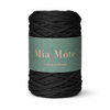 Mia Mote™ ByBag Line Sznurek Poliestrowy płaski bez rdzenia czarny 5mm