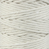 Mia Mote™ Lavish Line Sznurek bawełniany skręcany do makramy ivory 5mm