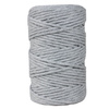 Mia Mote™ Classic Line Sznurek bawełniany skręcany do makramy 5mm basalt grit